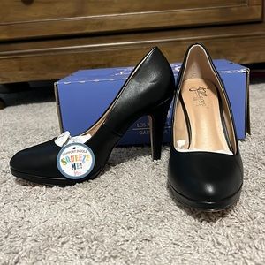 Black Jellypop Size 7 Heels Pumps